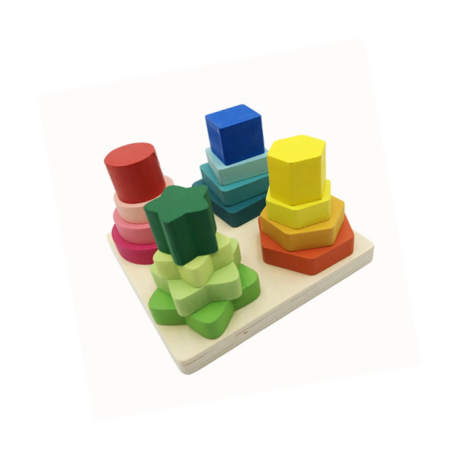 Wooden Montessori Toy Building Blocks Early Learning Educational Toys Color Shape Match Kids Puzzle Toys For Children Boys Girls
Wooden Montessori Toy Building Blocks Early Learning Educational Toys Color Shape Match Kids Puzzle Toys For Children Boys Girls