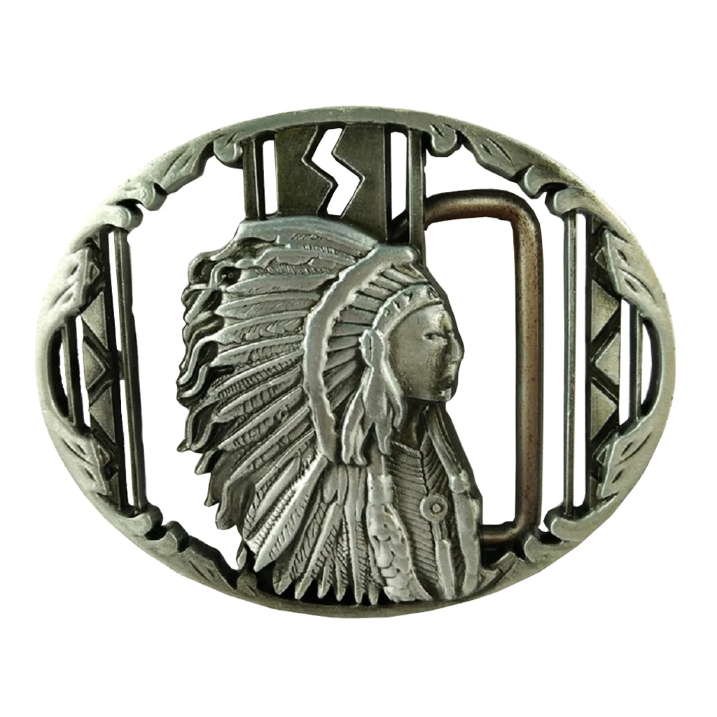 Vintage Silver Indian Belt Buckle Western Cowboy Buckle
Vintage Silver Indian Belt Buckle Western Cowboy Buckle