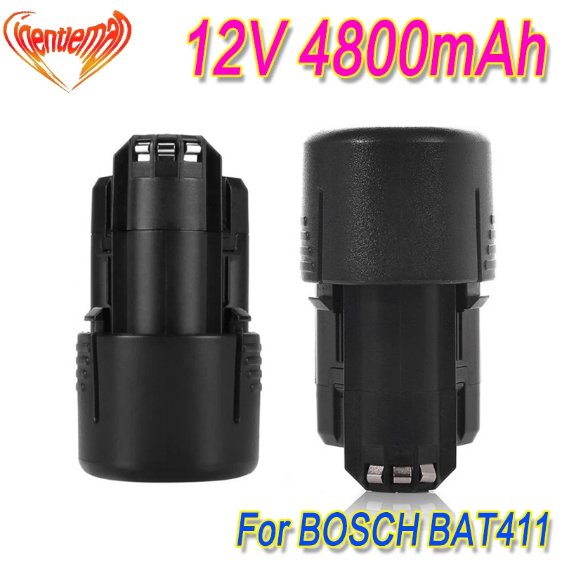 Аккумуляторная батарея 4800mAh10.8V 12V li ion BAT411 для BOSCH BAT412A BAT413A 2607336013 2607336014