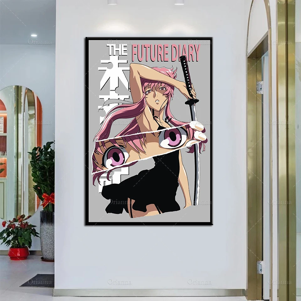 Anime Gasai Yuno Future Diary Painting Posters And Prints Canvas Wall Art Modular Pictures Boy's Living Room Home Decor Frame
Anime Gasai Yuno Future Diary Painting Posters And Prints Canvas Wall Art Modular Pictures Boy's Living Room Home Decor Frame