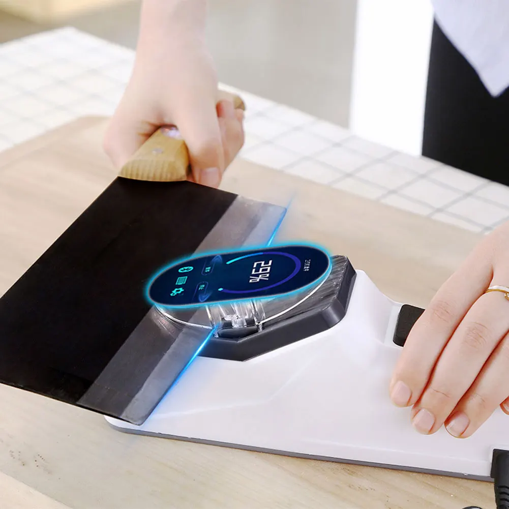 Knife Sharpener Automatic USB Electric Fine Sharpening Stone Professional Kitchen Sharpening Multifunctional Quick Kitchen Tool
Knife Sharpener Automatic USB Electric Fine Sharpening Stone Professional Kitchen Sharpening Multifunctional Quick Kitchen Tool