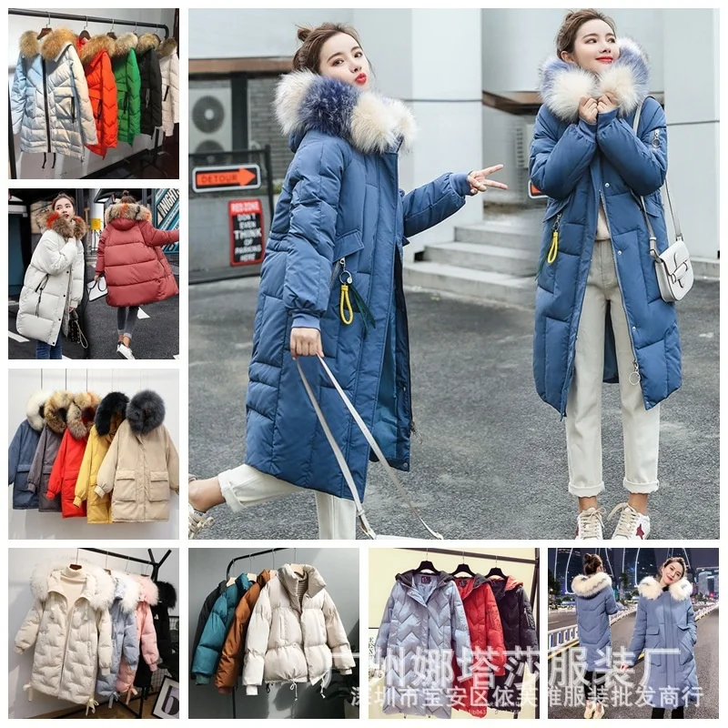 Внесезонный сезон 2021, зимняя новинка, зимняя женская пуховая куртка с искусственным воротником, женская утепленная хлопковая куртка средне... 
Внесезонный сезон 2021, зимняя новинка, зимняя женская пуховая куртка с искусственным воротником, женская утепленная хлопковая куртка средне...
