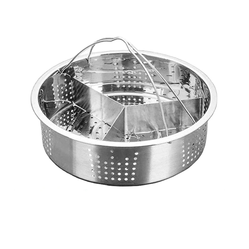 Trio Separator Set Stainless Steel Steamer Basket Rack Accessories Fast Steaming Grid Basket Divider for Cooking
Trio Separator Set Stainless Steel Steamer Basket Rack Accessories Fast Steaming Grid Basket Divider for Cooking