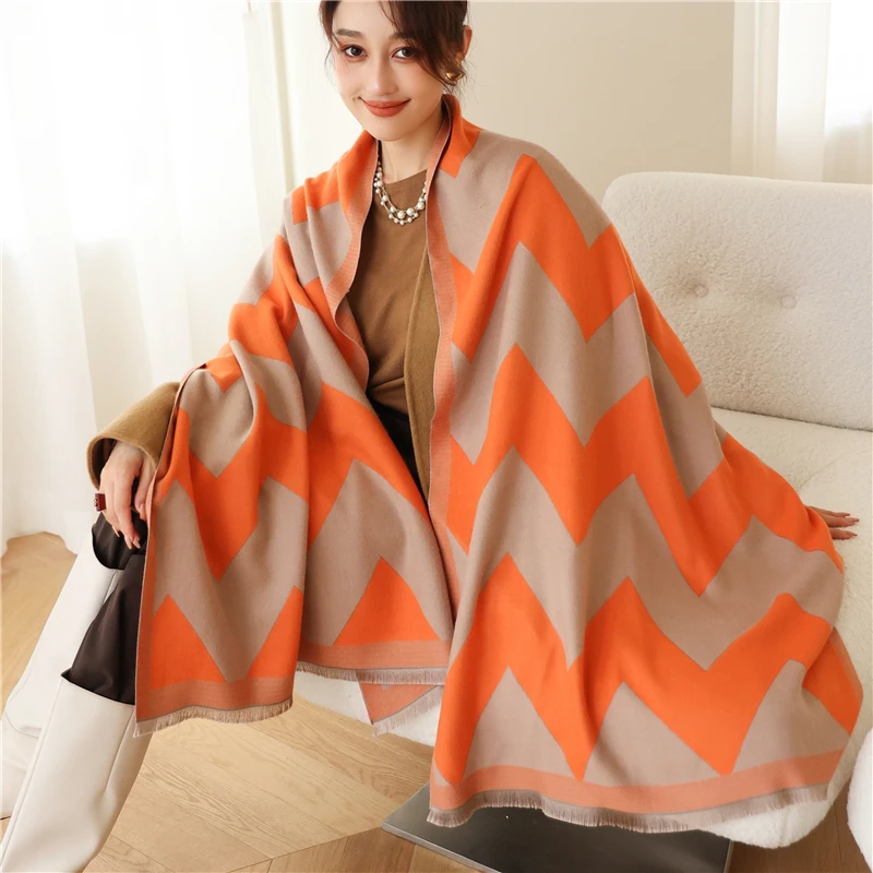 2022 New Warm Pashmina Winter Scarf Hijab Print Thick Cashmere Womne Travel Stoles Bufanda Female Headscarf Echarpe
2022 New Warm Pashmina Winter Scarf Hijab Print Thick Cashmere Womne Travel Stoles Bufanda Female Headscarf Echarpe