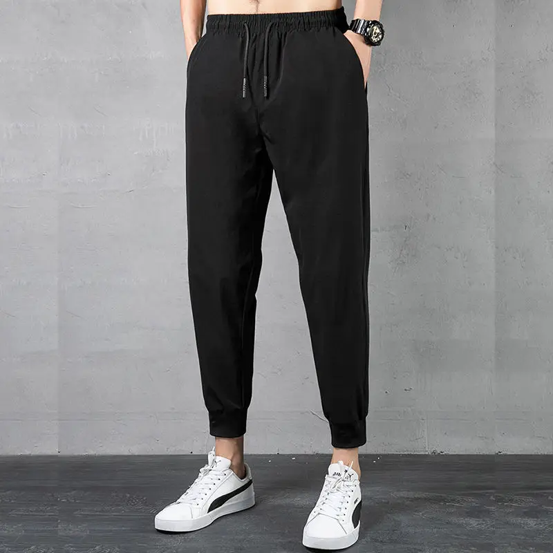 Men's summer ultra-thin breathable ice silk sports and leisure trousers loose plus fat plus size air conditioning pants
Men's summer ultra-thin breathable ice silk sports and leisure trousers loose plus fat plus size air conditioning pants