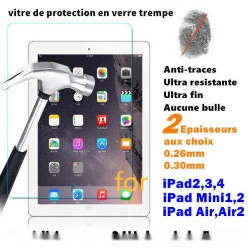 for Ipad 2/3/4 Mini for Air Pro Glass Screen Protector Screen Protector Gehard Glass
for Ipad 2/3/4 Mini for Air Pro Glass Screen Protector Screen Protector Gehard Glass