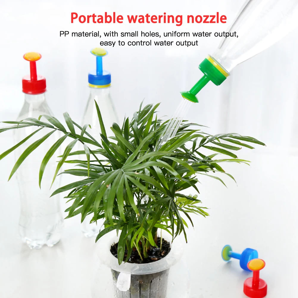 Watering sprinkler sprinkler bottle gardening potted vegetable planting tool portable watering device 5 pcs mixed color PVC
Watering sprinkler sprinkler bottle gardening potted vegetable planting tool portable watering device 5 pcs mixed color PVC