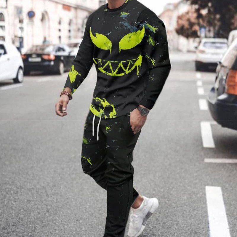 Oversized Sweatshirts Men's T-shirts Suits Fashion Casual Tracksuit Hoodies Long-sleeved Two-piece Men Clothing 2022 Hot Style
Oversized Sweatshirts Men's T-shirts Suits Fashion Casual Tracksuit Hoodies Long-sleeved Two-piece Men Clothing 2022 Hot Style