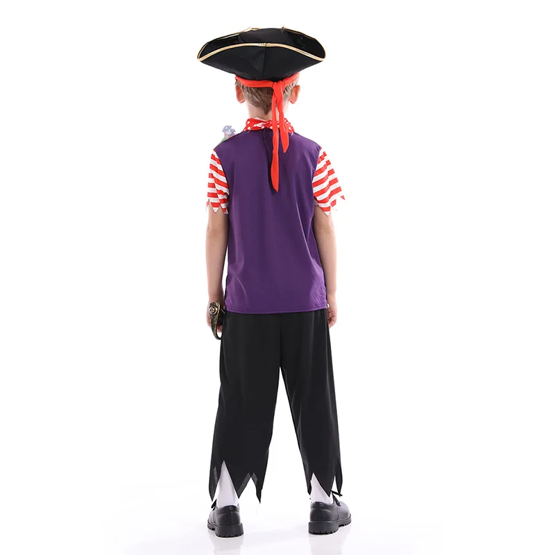 Carnival Children Pirate Costume Halloween Boy Anime Cosplay Party Suit Deck Sailor Funny Role Play Stage Performance Clothes
Carnival Children Pirate Costume Halloween Boy Anime Cosplay Party Suit Deck Sailor Funny Role Play Stage Performance Clothes