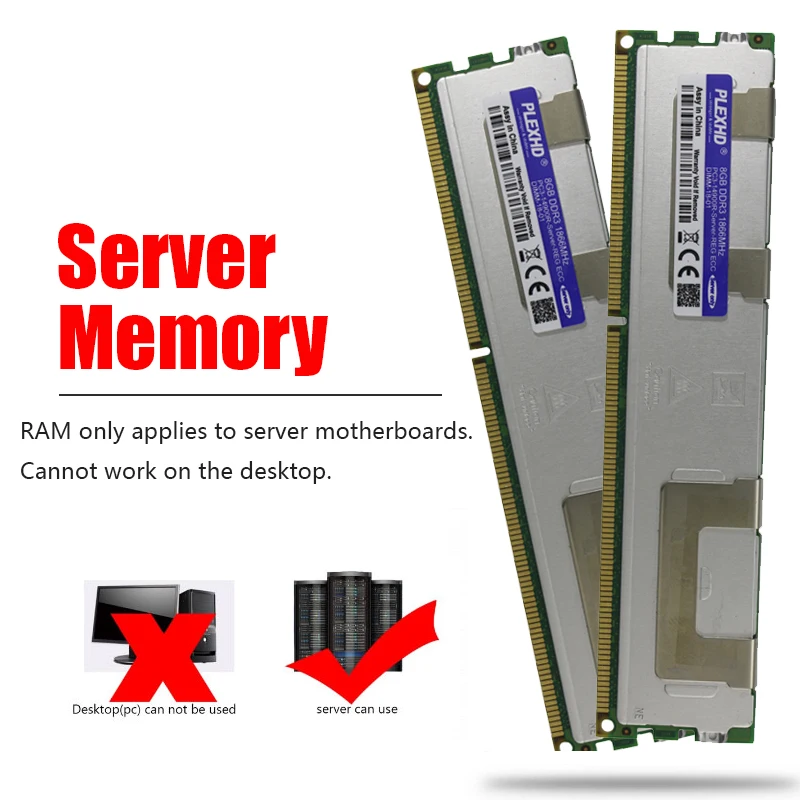 Серверная память PLEXHD 16 ГБ 8 4 DDR3 PC3 1066 МГц 1333 1600 1866 X79 X58 2011 LGA2011 ECC REG 14900 12800 10600