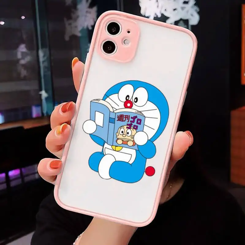 Japan anime cute cat Doraemon Phone Case matte transparent For iphone 7 8 11 12 plus mini x xs xr pro max cover
Japan anime cute cat Doraemon Phone Case matte transparent For iphone 7 8 11 12 plus mini x xs xr pro max cover