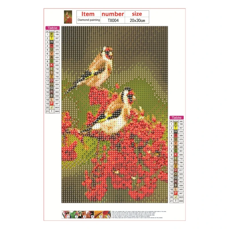 Birds Butterfly DIY 5D Full Drill Diamond Painting Embroidery Cross Stitch Kits Rhinestone Wall Home Decoration
Birds Butterfly DIY 5D Full Drill Diamond Painting Embroidery Cross Stitch Kits Rhinestone Wall Home Decoration