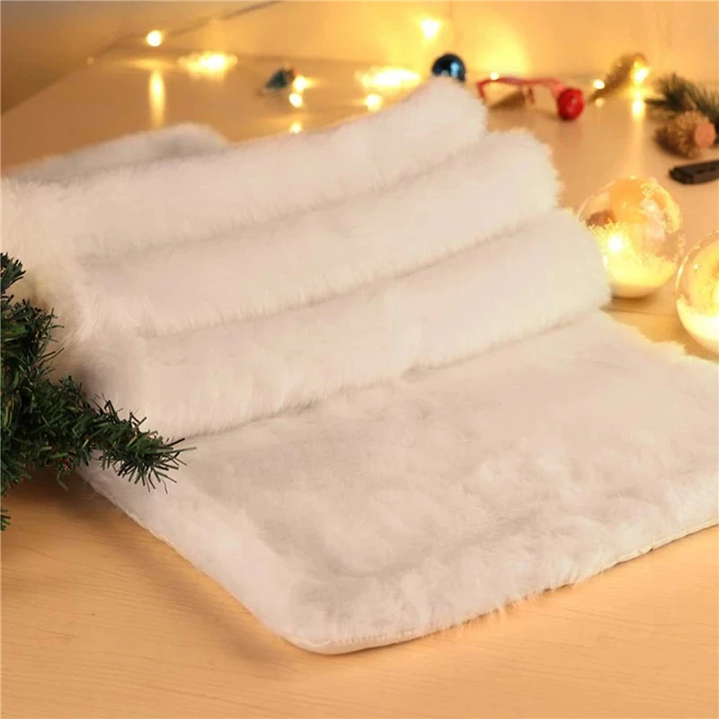 1PCS Luxury Cover Fluffy Modern Party Table Runner Faux Fur Thick Christmas Snowy White Holiday Soft Rectangle Home Decoration
1PCS Luxury Cover Fluffy Modern Party Table Runner Faux Fur Thick Christmas Snowy White Holiday Soft Rectangle Home Decoration