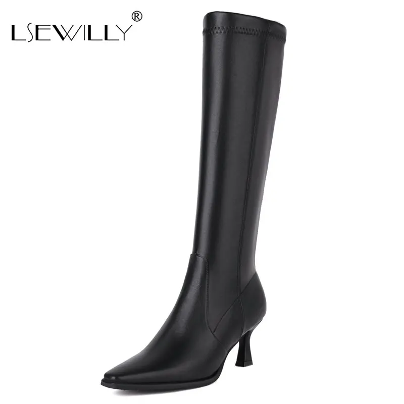 Lsewilly 2021 Women's Knee-High Boots With Square Toe Thin Heel Zipper Soft Microfiber Leather Autumn Winter Boots Size 33-46
Lsewilly 2021 Women's Knee-High Boots With Square Toe Thin Heel Zipper Soft Microfiber Leather Autumn Winter Boots Size 33-46