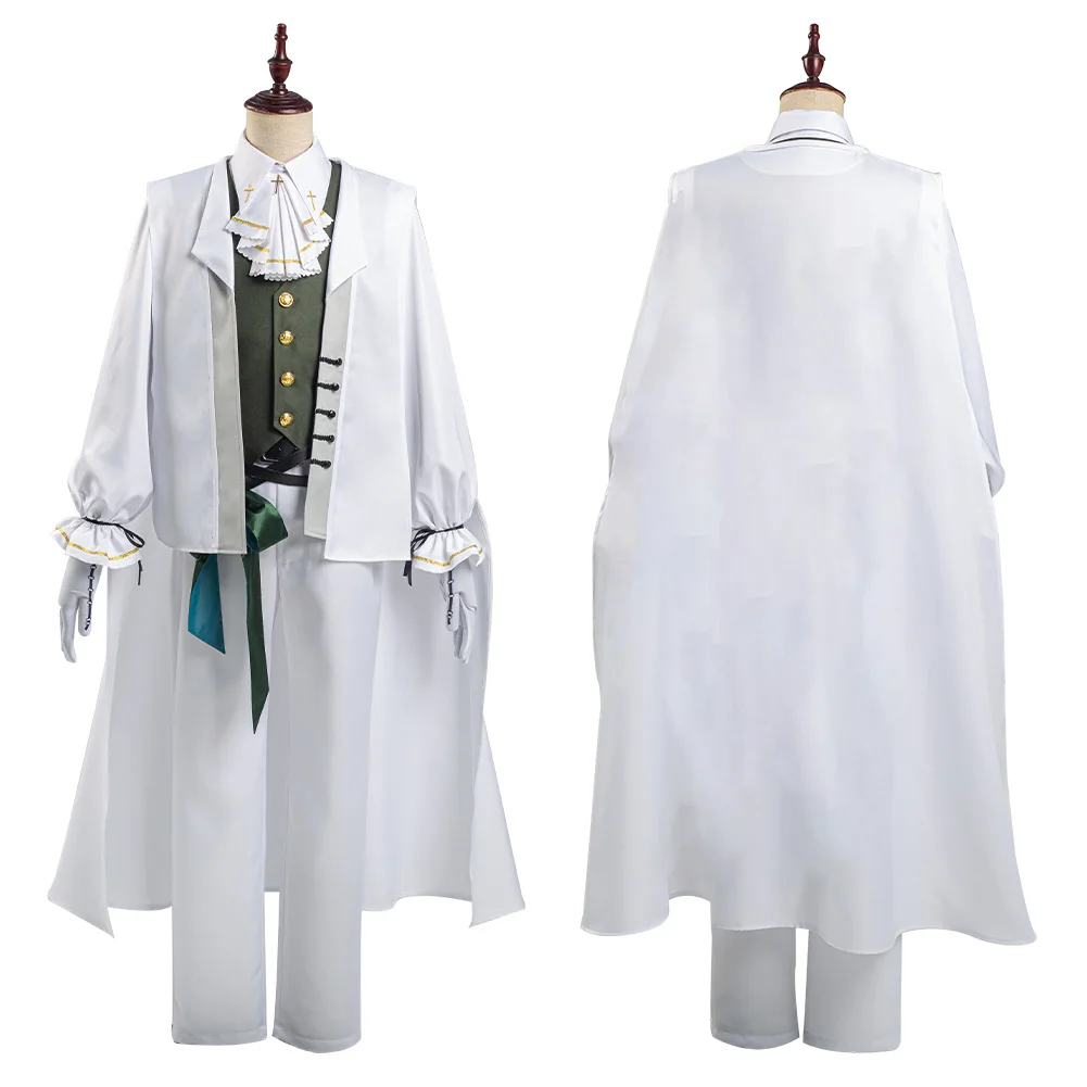 NEW Game cosplay Identity V Embalmer Aesop Carl Cosplay Costume Shirt Pants Suit Halloween Carnival Outfits women men clothes
NEW Game cosplay Identity V Embalmer Aesop Carl Cosplay Costume Shirt Pants Suit Halloween Carnival Outfits women men clothes