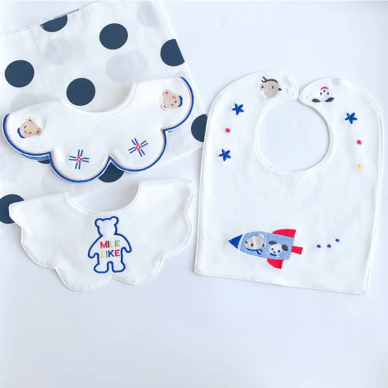 Nordic Infant Newborn Baby Bibs Cotton Cute Embriodery Breastplat For Children Meal Feeding Kids Stuff
Nordic Infant Newborn Baby Bibs Cotton Cute Embriodery Breastplat For Children Meal Feeding Kids Stuff