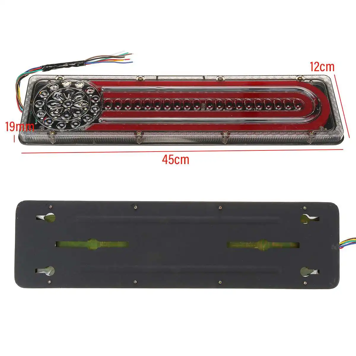 2pcs 24V LED Dynamic LED Car Truck Tail Light Turn Signal Lmap Rear Indicator Brake Lights for Lorry Trailer Van Caravan Bus
2pcs 24V LED Dynamic LED Car Truck Tail Light Turn Signal Lmap Rear Indicator Brake Lights for Lorry Trailer Van Caravan Bus