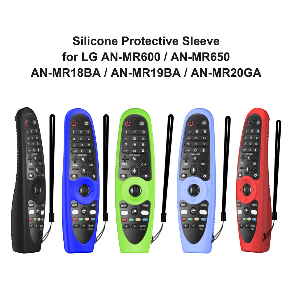 For LG AN-MR600 AN-MR650 AN-MR18BA MR19BA MR20GA AM-HR600 Magic Remote Control Cases SIKAI Protective Silicone Covers Shockproof
For LG AN-MR600 AN-MR650 AN-MR18BA MR19BA MR20GA AM-HR600 Magic Remote Control Cases SIKAI Protective Silicone Covers Shockproof