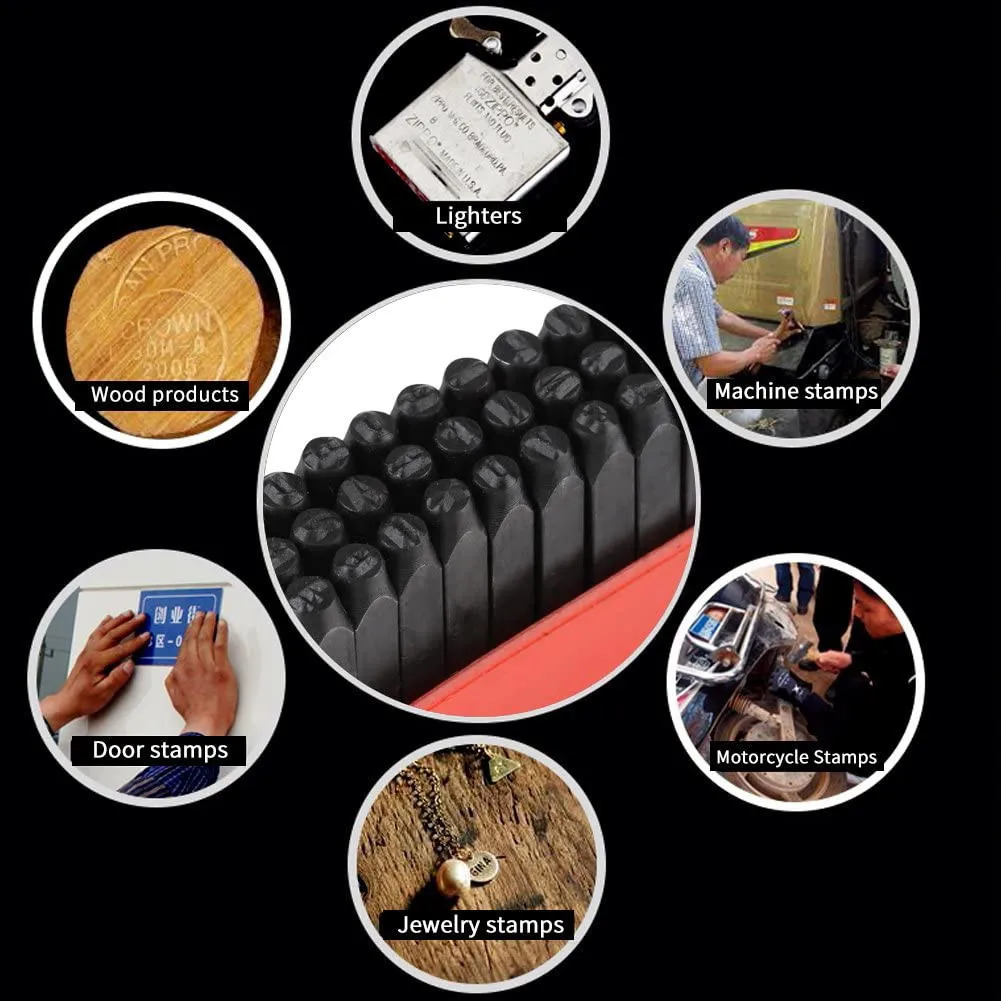 Letter Punch Stamps Alphabet Stamp Set Steel Metal Leather A-Z And & 8 - 10 Mm Alphabet Stamps Tools DIY Jewelry Gold Silver Met
Letter Punch Stamps Alphabet Stamp Set Steel Metal Leather A-Z And & 8 - 10 Mm Alphabet Stamps Tools DIY Jewelry Gold Silver Met