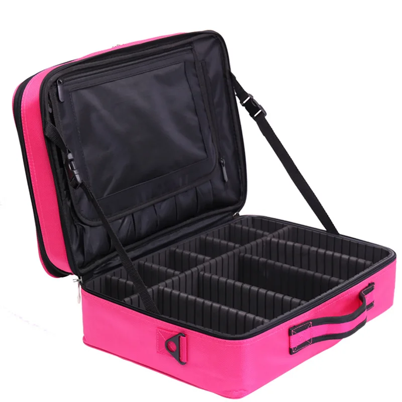 2019 Professional Toiletry Bag Cosmetic Bag Organizer Women Travel Make Up Cases Big Capacity Cosmetics Suitcases For Makeup
2019 Professional Toiletry Bag Cosmetic Bag Organizer Women Travel Make Up Cases Big Capacity Cosmetics Suitcases For Makeup