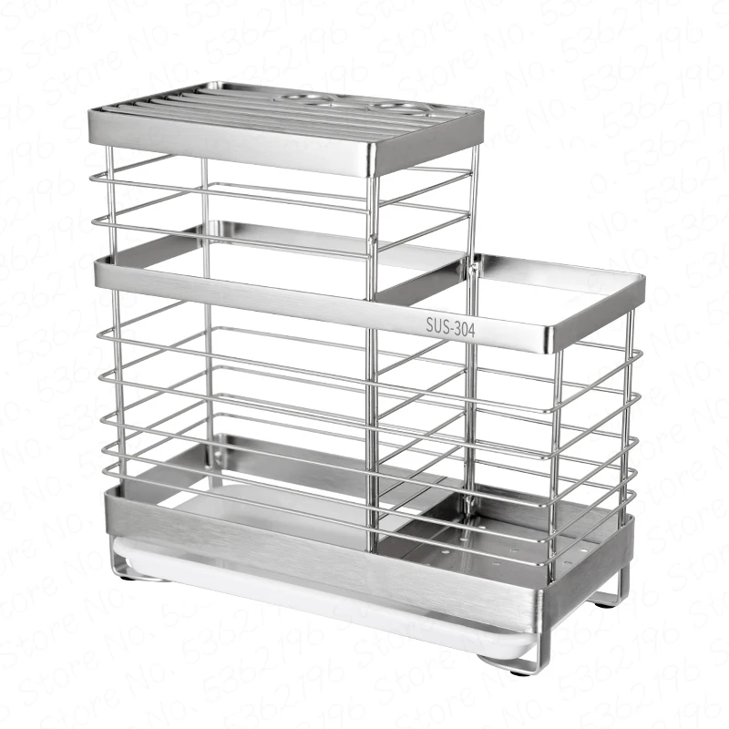 304 stainless steel tool holder integrated kitchen knife chopsticks storage rack tool storage rack multi-purpose toolchopsticks
304 stainless steel tool holder integrated kitchen knife chopsticks storage rack tool storage rack multi-purpose toolchopsticks