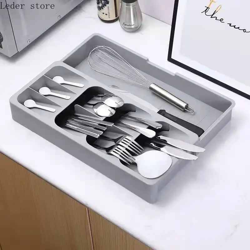 ADOREHOUSE Cutlery Storage Tray Knife Holder Spoon Forks Organizer 2 Layers Kitchen Drawer Storage Tray Tableware Organizer
ADOREHOUSE Cutlery Storage Tray Knife Holder Spoon Forks Organizer 2 Layers Kitchen Drawer Storage Tray Tableware Organizer