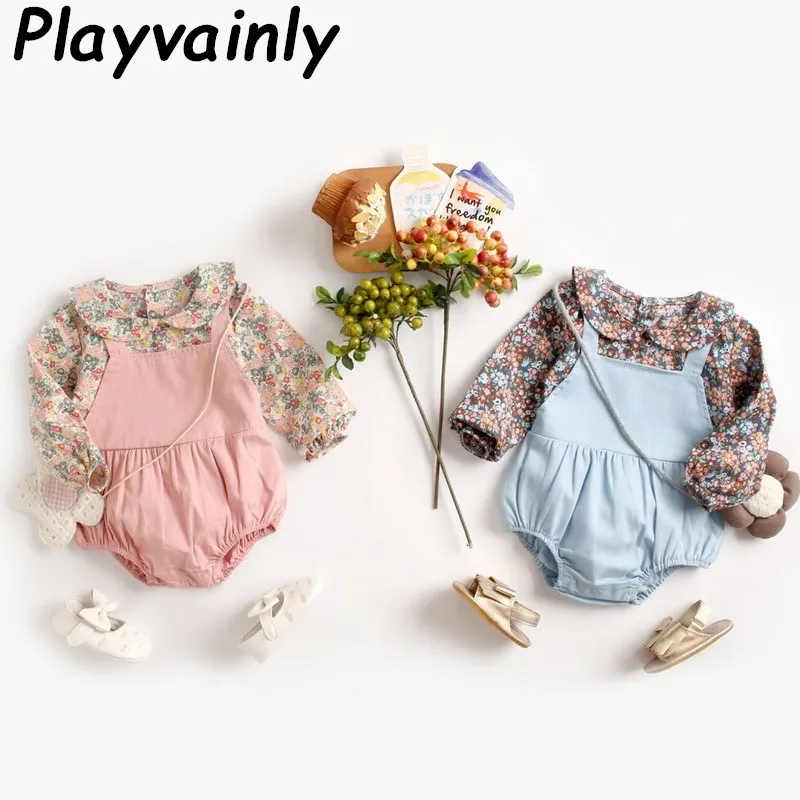 Pastoral Style Newborn Bodysuit 2020 Autumn New Baby Girl Floral Long Sleeve Romper Baby Clothes 0-3Y E2048
Pastoral Style Newborn Bodysuit 2020 Autumn New Baby Girl Floral Long Sleeve Romper Baby Clothes 0-3Y E2048