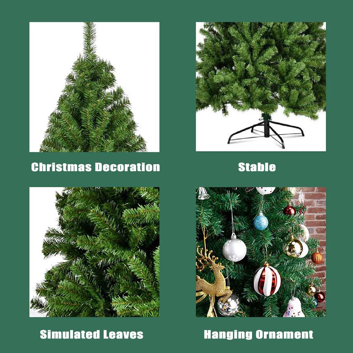 1.5m Christmas Tree With LED String Lights Remote Controlled Light String For Christmas Tree Garland Wedding Party Home Decor 
1.5m Christmas Tree With LED String Lights Remote Controlled Light String For Christmas Tree Garland Wedding Party Home Decor