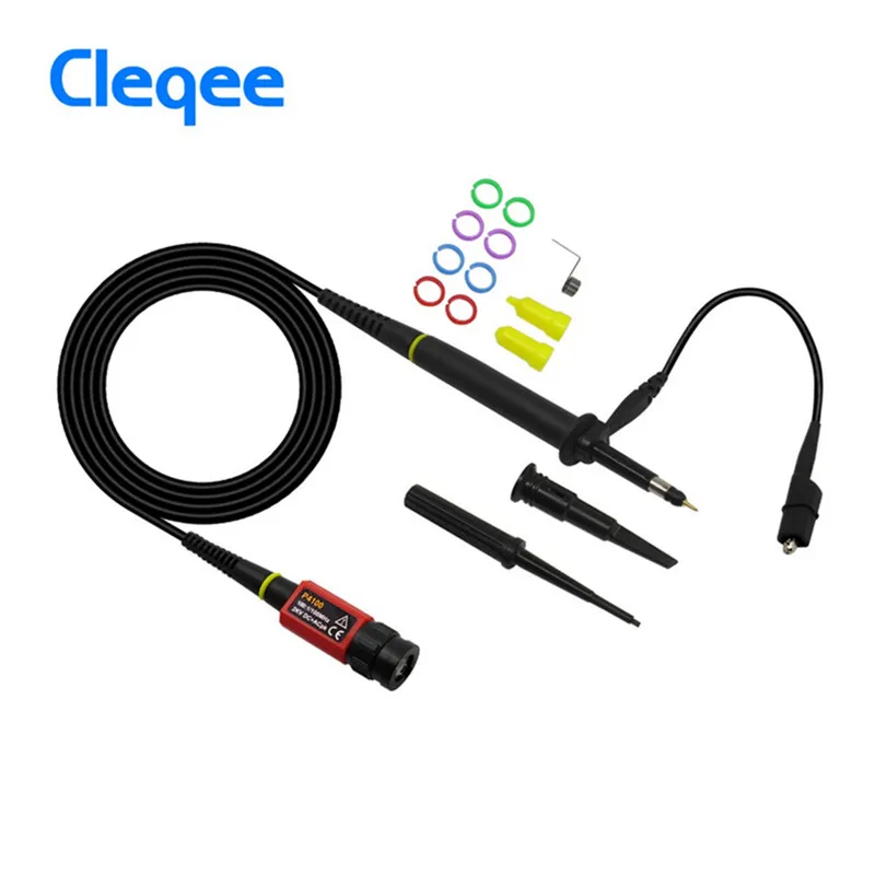 Датчик осциллографа Cleqee P4100, выдерживает Высокое напряжение 100:1, 2 кВ, 100 МГц, для осциллографа owon liliput, 1 шт.
Датчик осциллографа Cleqee P4100, выдерживает Высокое напряжение 100:1, 2 кВ, 100 МГц, для осциллографа owon liliput, 1 шт.