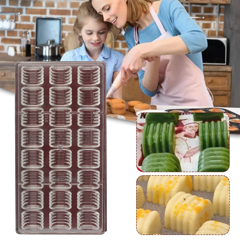 1PCS Chocolate Mould Clear Plastic Fondant Patisserie Cake Mode Decoration Kitchen Baking Accessories 24 cells
1PCS Chocolate Mould Clear Plastic Fondant Patisserie Cake Mode Decoration Kitchen Baking Accessories 24 cells