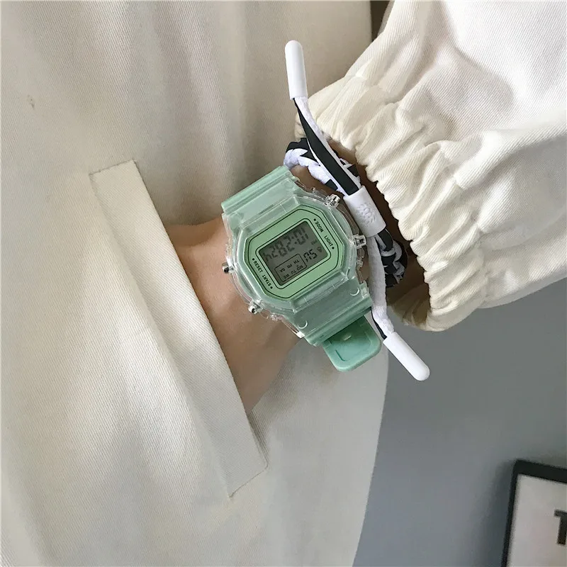 Rectangle Sport Electronic Watches Women Fashion Casual Digital Silicone Wristwatches 2022 Simple Green Clock Gift For Girl
Rectangle Sport Electronic Watches Women Fashion Casual Digital Silicone Wristwatches 2022 Simple Green Clock Gift For Girl