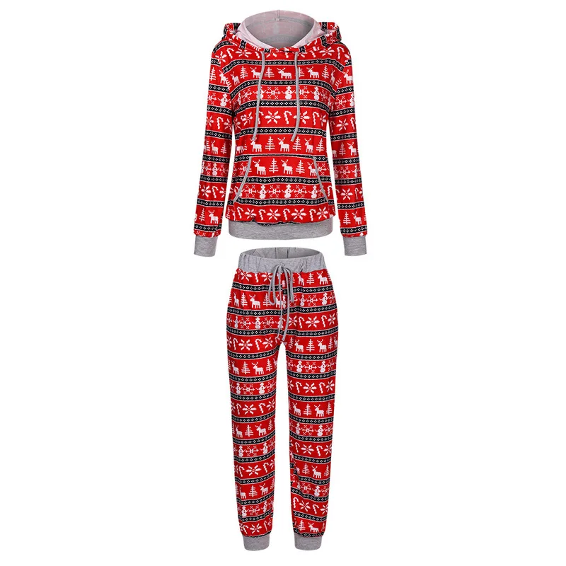 Women 2Pcs Christmas Tops Pants Suit Printed Full Length Regular Sleeve Round Neck T-Shirt Elastic Waist Trousers Two Piece Sets 
Women 2Pcs Christmas Tops Pants Suit Printed Full Length Regular Sleeve Round Neck T-Shirt Elastic Waist Trousers Two Piece Sets