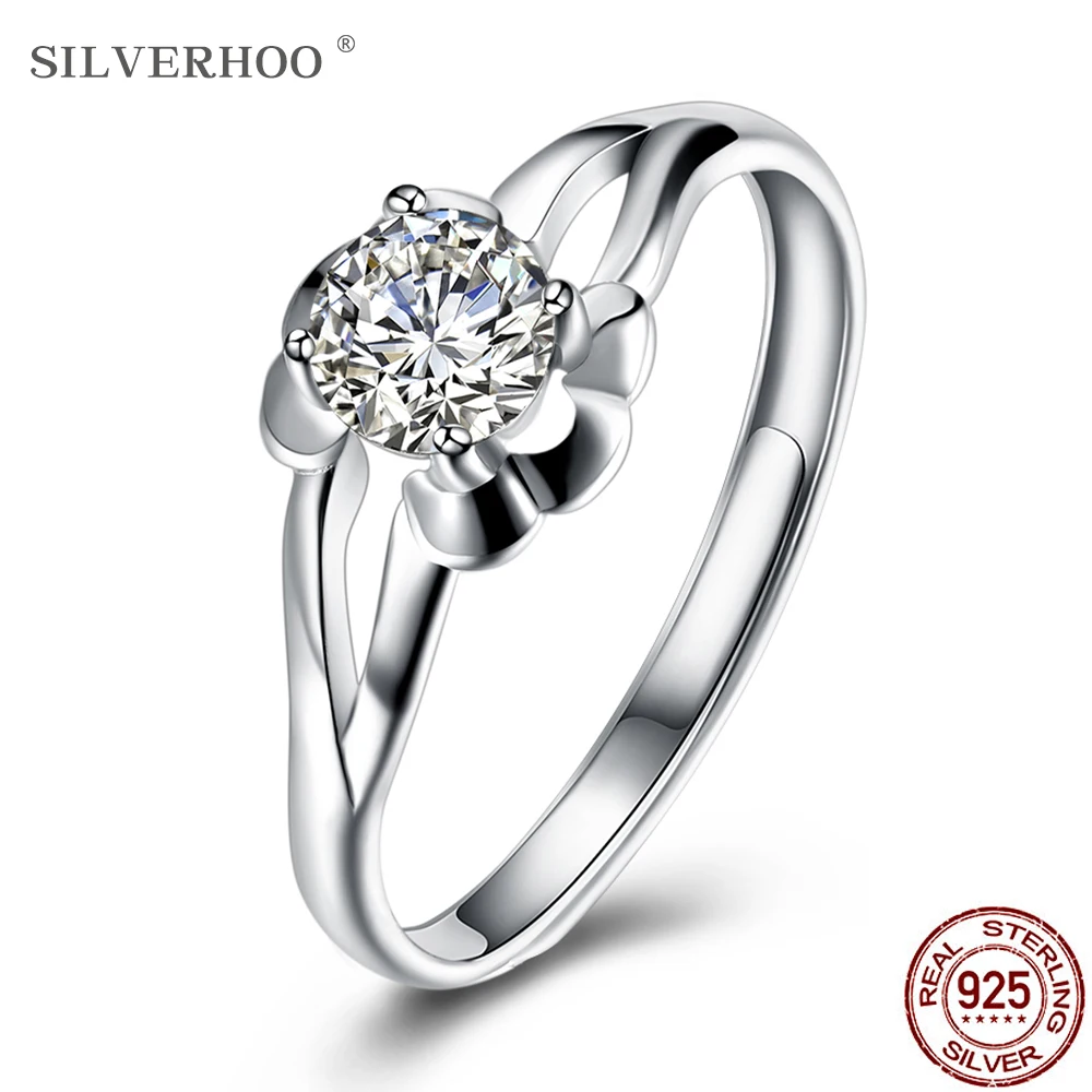 SILVERHOO 925 Sterling Silver Rings For Women New Creative Zircon Mosaic Ring Anniversary Simple Gift Jewelry Hot Sale Hot Sale
SILVERHOO 925 Sterling Silver Rings For Women New Creative Zircon Mosaic Ring Anniversary Simple Gift Jewelry Hot Sale Hot Sale