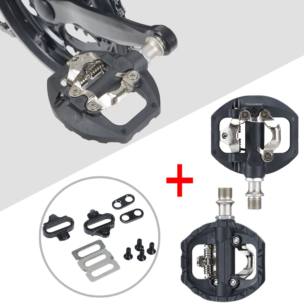 High Quality SPD Pedals Self Locking Pedal Ball Bearing With Cleat set Road Bicycle MTB Mountain Bike Accessories
High Quality SPD Pedals Self Locking Pedal Ball Bearing With Cleat set Road Bicycle MTB Mountain Bike Accessories