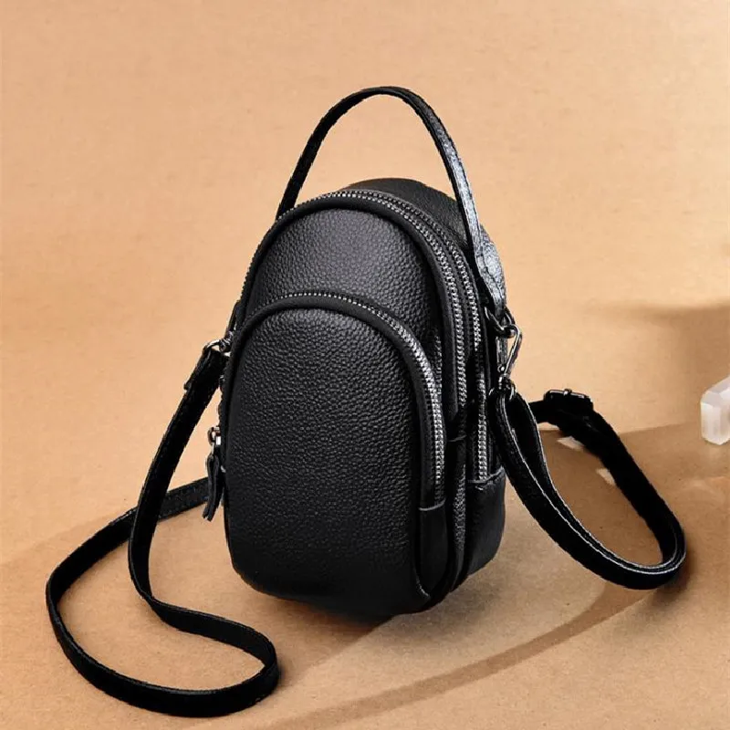 Women's top layer cowhide mobile phone bags women's purse leather cross-slung bag new fashion versatile trend shoulder bag
Women's top layer cowhide mobile phone bags women's purse leather cross-slung bag new fashion versatile trend shoulder bag