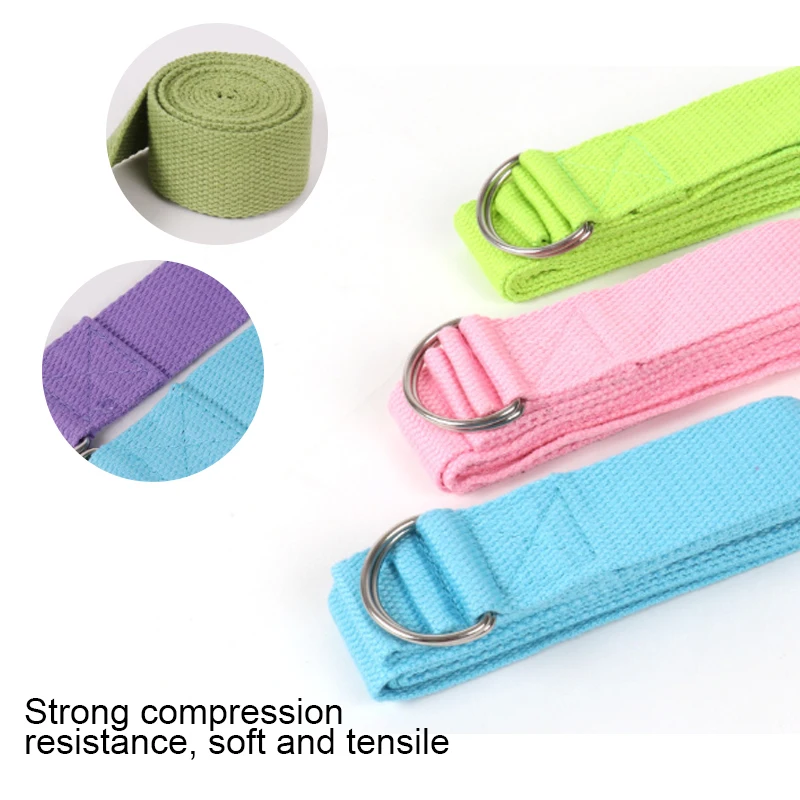 Yoga Elastic Strap Multi-Colors Adjustable D-Ring Yoga Belt Fitness Exercise Gym Rope Figure Waist Leg Fitness Resistance Bands
Yoga Elastic Strap Multi-Colors Adjustable D-Ring Yoga Belt Fitness Exercise Gym Rope Figure Waist Leg Fitness Resistance Bands
