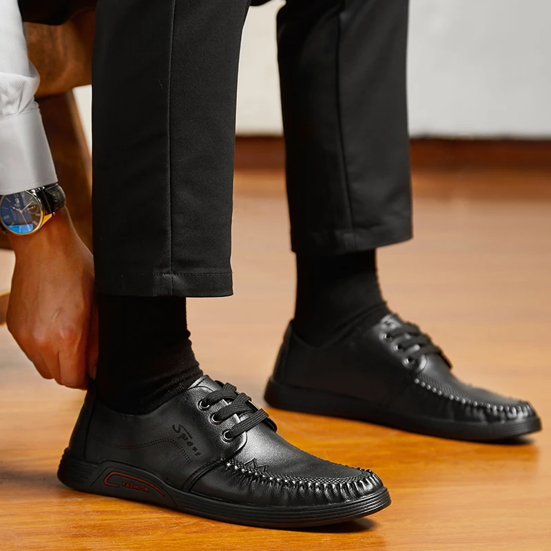 Men's Fashion cow Leather Shoes Zapatos De Hombre Working Shoes Lace Up Business Casual Leather Shoes Flats Male sneaker *v1902
Men's Fashion cow Leather Shoes Zapatos De Hombre Working Shoes Lace Up Business Casual Leather Shoes Flats Male sneaker *v1902