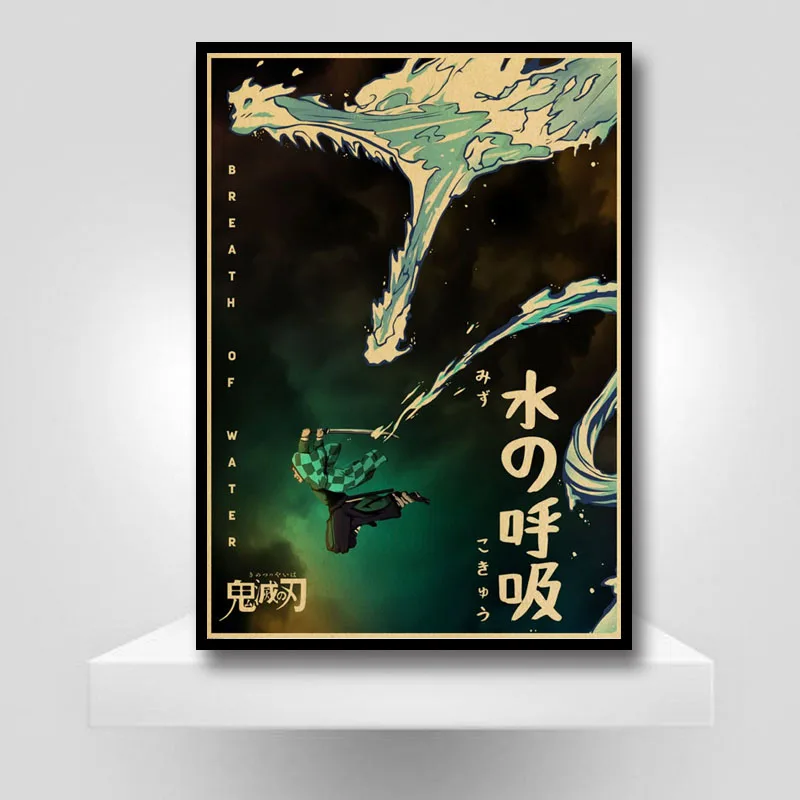 Demon Slayer Poster Retro Japanese Anime Posters Kraft Paper Vintage Posters Home Decor Room Bar Art Painting Wall Stickers
Demon Slayer Poster Retro Japanese Anime Posters Kraft Paper Vintage Posters Home Decor Room Bar Art Painting Wall Stickers