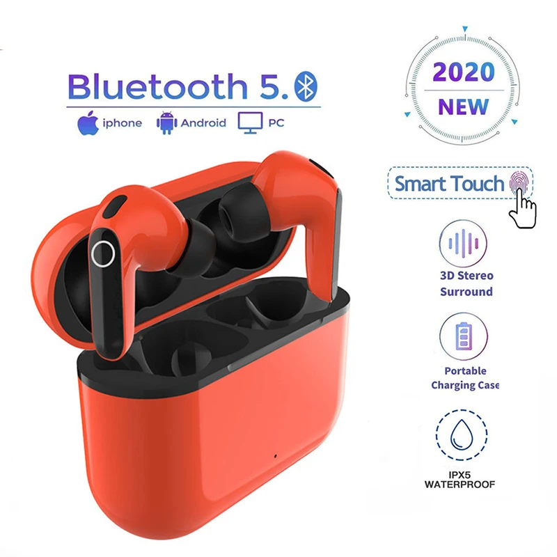 TWS Wireless Bluetooth 5.0 Earphone In-Ear Earbuds Hifi Stereo Sports Running Headphone Active Noise Reduction Headset
TWS Wireless Bluetooth 5.0 Earphone In-Ear Earbuds Hifi Stereo Sports Running Headphone Active Noise Reduction Headset