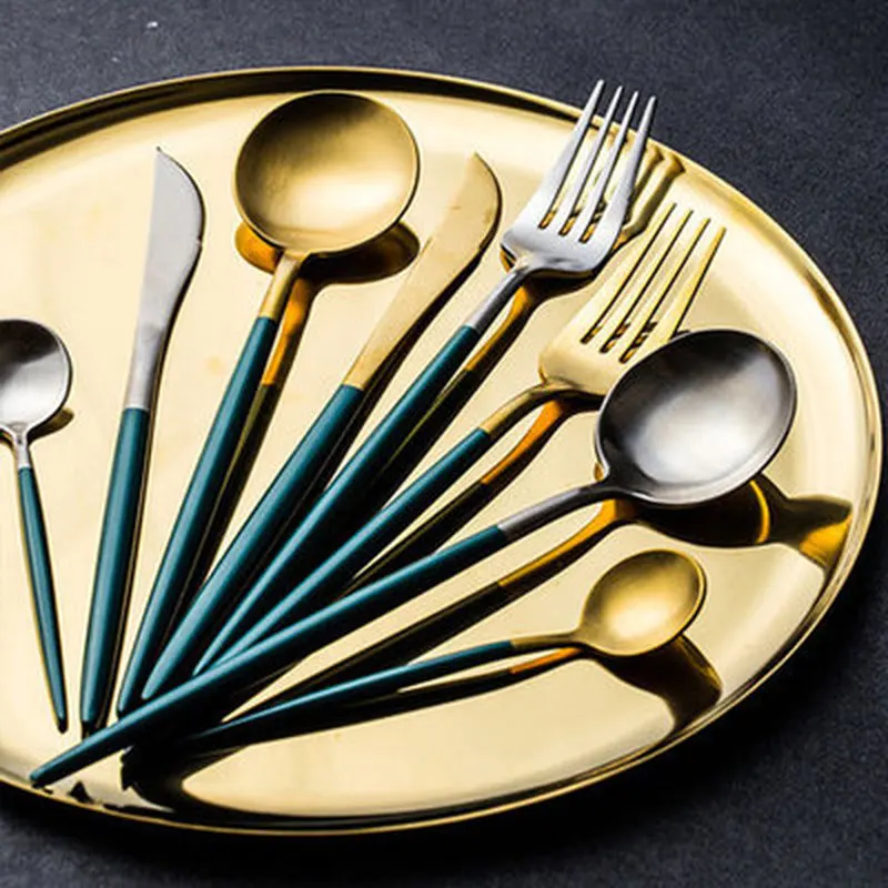 Stainless Steel Tableware Western Steak Knife and Fork Spoon Fork Long Handle Coffee Spoon Restaurant Kitchen Dinnerware Sets
Stainless Steel Tableware Western Steak Knife and Fork Spoon Fork Long Handle Coffee Spoon Restaurant Kitchen Dinnerware Sets
