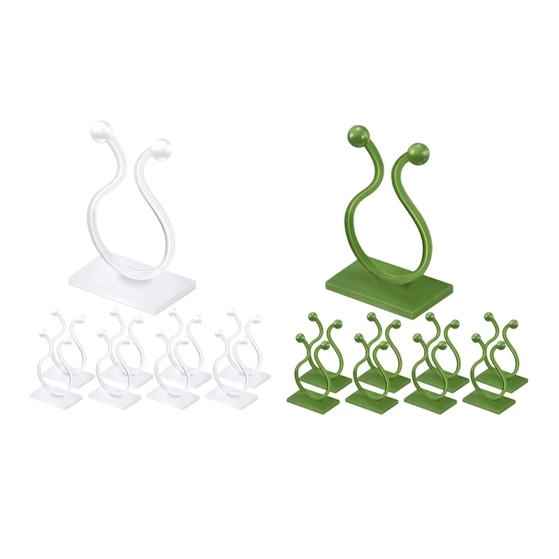 200 Pieces Plant Climbing Wall Fixture Clips, Plant Fixer Self-Adhesive Hooks for Invisible Wall Vines Plant Fixation
200 Pieces Plant Climbing Wall Fixture Clips, Plant Fixer Self-Adhesive Hooks for Invisible Wall Vines Plant Fixation