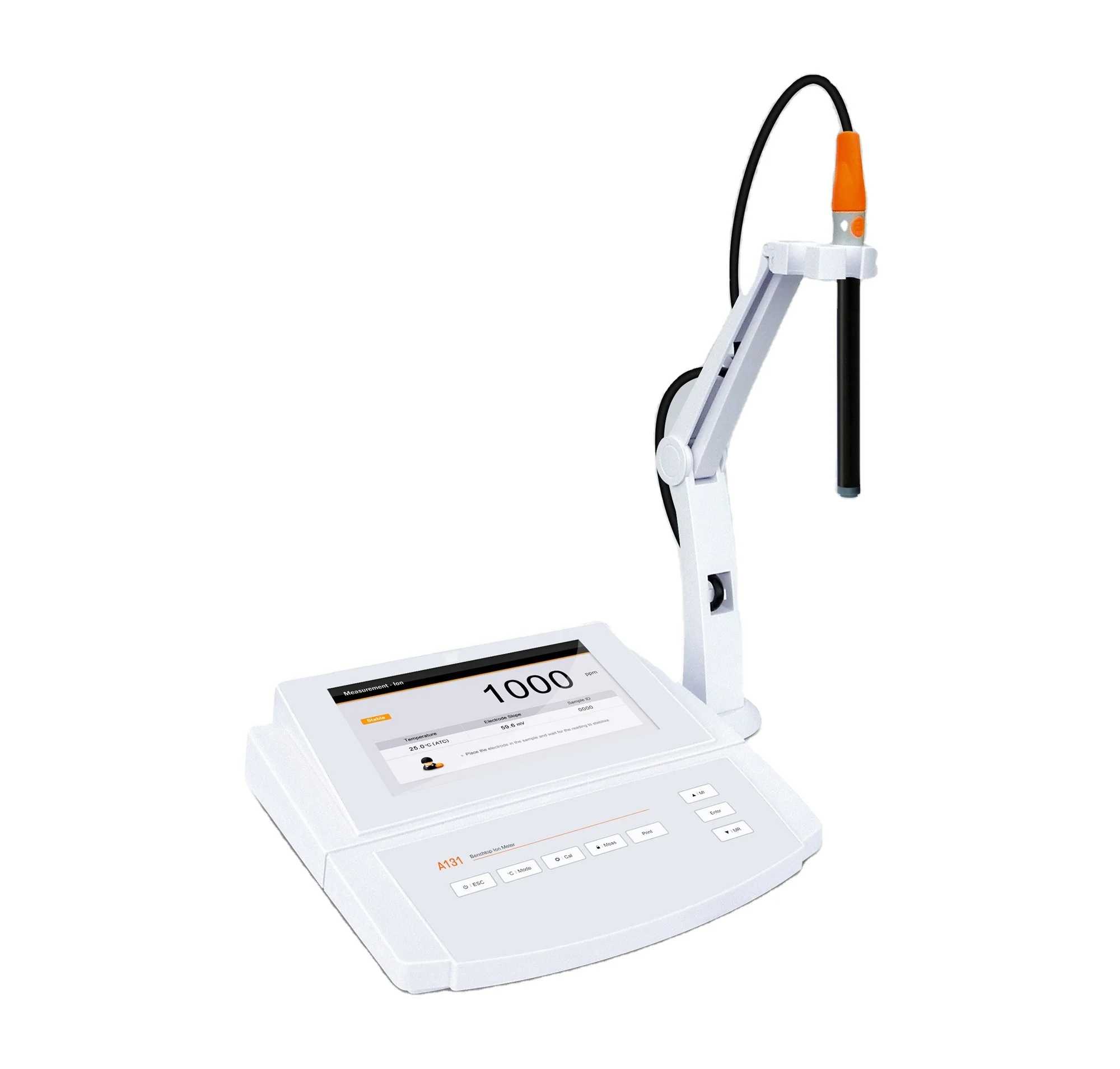 Benchtop Water Hardness Meter with a 7 inch TFT display
Benchtop Water Hardness Meter with a 7 inch TFT display