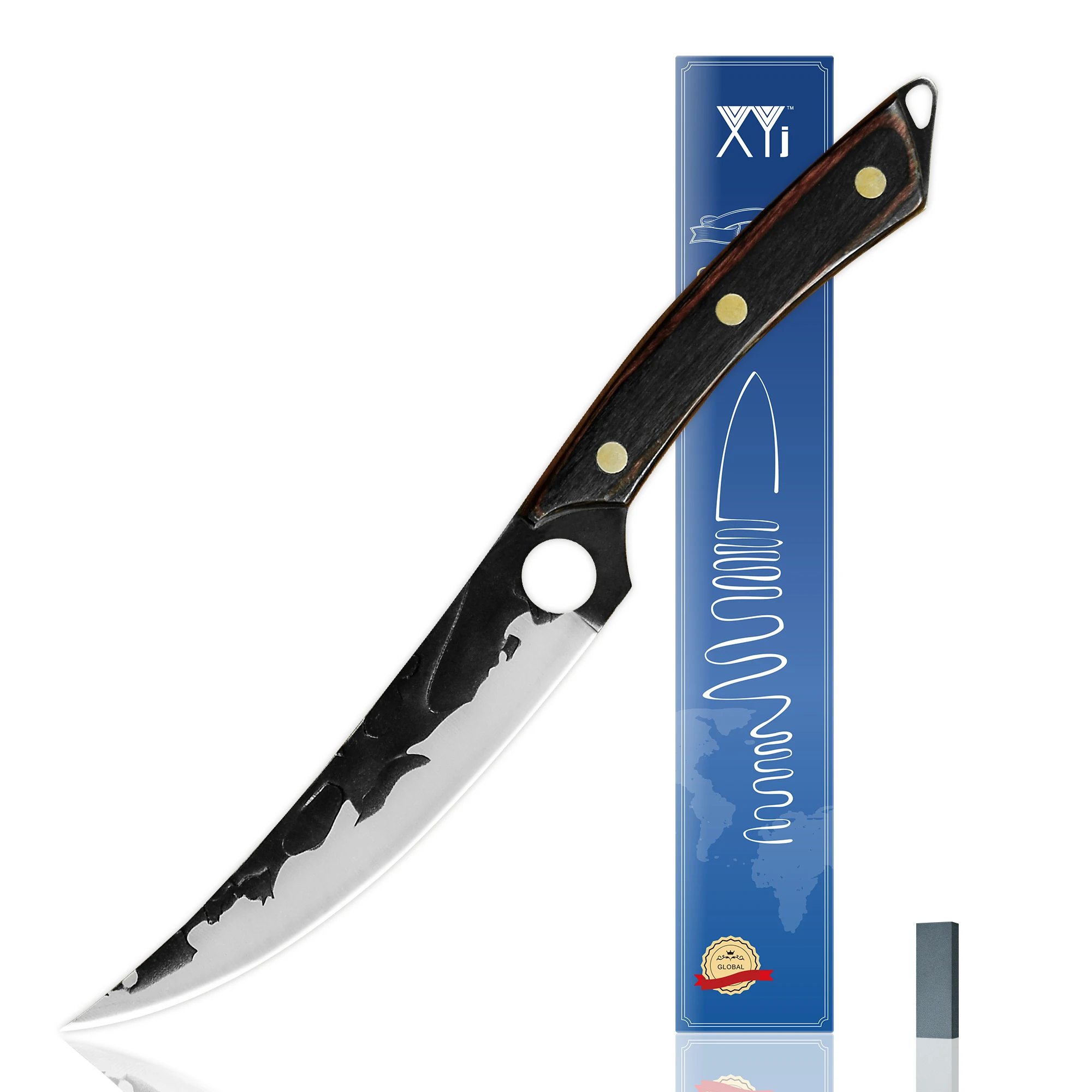 XYj 6 Inch Chef Slicing Knife Stainless Steel Fish Fillet Knives Meat Cleaver Wood Handle Serbian Knife With Whetstone Gift Box
XYj 6 Inch Chef Slicing Knife Stainless Steel Fish Fillet Knives Meat Cleaver Wood Handle Serbian Knife With Whetstone Gift Box
