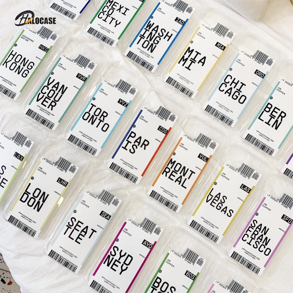 Ins Travel Label Country Phone Case For iPhone 11Pro Max 7 8 6 6s Plus X XR XS Max Flight Ticket Letter Soft Silicone Back Cover
Ins Travel Label Country Phone Case For iPhone 11Pro Max 7 8 6 6s Plus X XR XS Max Flight Ticket Letter Soft Silicone Back Cover