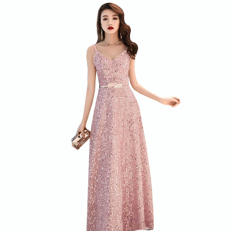 Elegant Evening Dresses It's Yiiya AR491 Sequined Tassel Formal Dress Spaghetti Strap V-neck Robe De Soiree Long Evening Gown
Elegant Evening Dresses It's Yiiya AR491 Sequined Tassel Formal Dress Spaghetti Strap V-neck Robe De Soiree Long Evening Gown