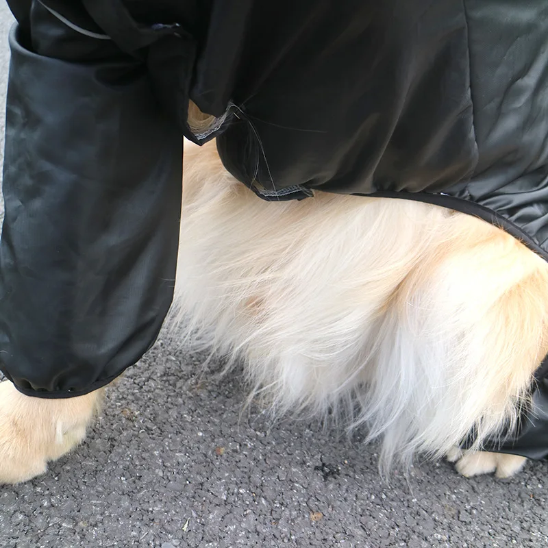 2021 New Large Dog Raincoat Waterproof big Dog Clothes Coat Rain Jacket Reflective Medium Large big dog poncho Breathable mesh
2021 New Large Dog Raincoat Waterproof big Dog Clothes Coat Rain Jacket Reflective Medium Large big dog poncho Breathable mesh