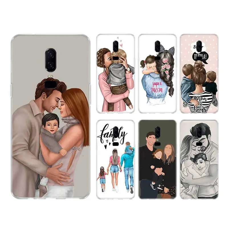 Capa Mom Dad baby family Case For OnePlus 9 Pro 9R Nord Cover For OnePlus 1+ 8T 8 7T 7 Pro 6T 6 5T 5 3 3T Coque Shell
Capa Mom Dad baby family Case For OnePlus 9 Pro 9R Nord Cover For OnePlus 1+ 8T 8 7T 7 Pro 6T 6 5T 5 3 3T Coque Shell