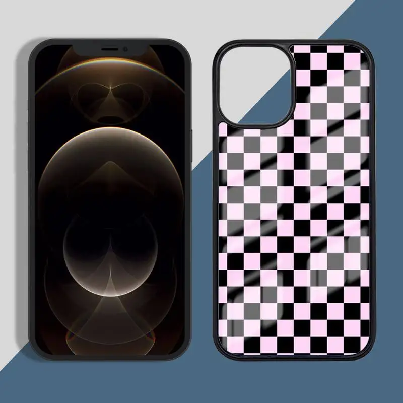 Checkerboard Phone Case for iPhone 11 12 pro XS MAX 8 7 6 6S Plus X 5S SE 2020 XR Hard PC
Checkerboard Phone Case for iPhone 11 12 pro XS MAX 8 7 6 6S Plus X 5S SE 2020 XR Hard PC