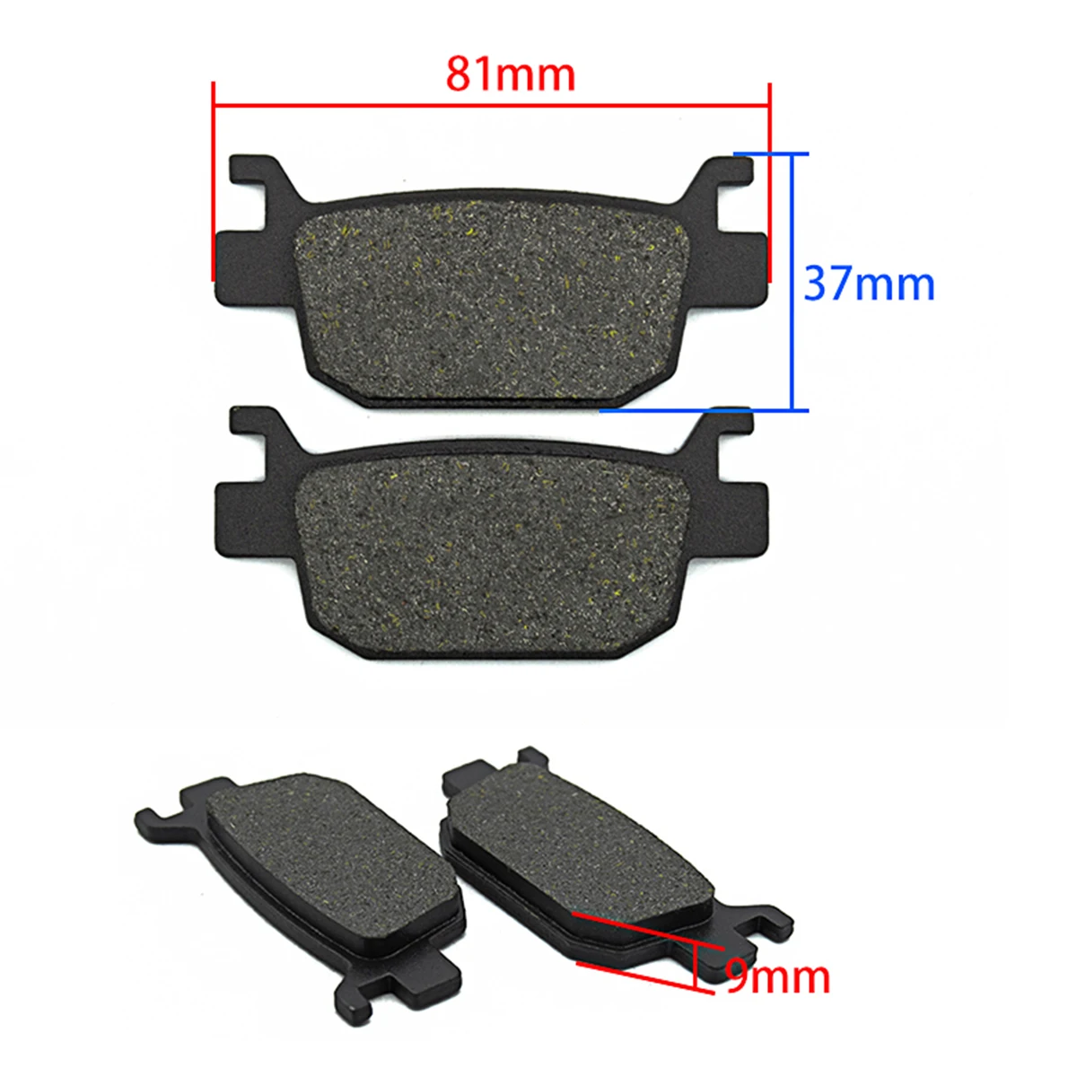 1 pair Motorcycle Rear Brake Pads For HONDA FES125 FES150 NSS125 250 SH 125i 150i 300i SH150 RA GENERIC/KSR Classic 125
1 pair Motorcycle Rear Brake Pads For HONDA FES125 FES150 NSS125 250 SH 125i 150i 300i SH150 RA GENERIC/KSR Classic 125