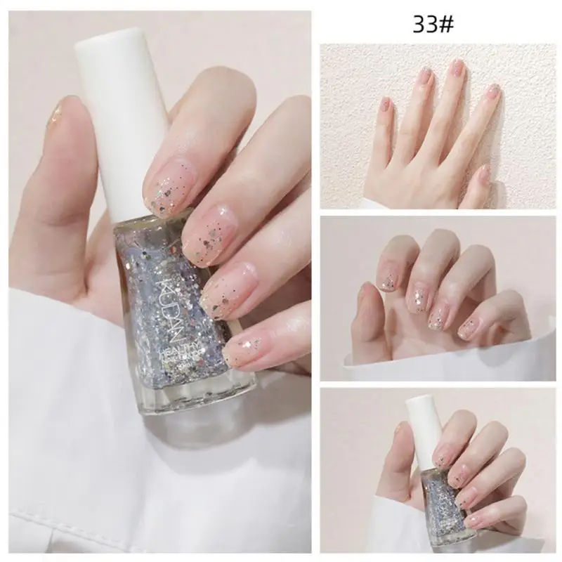 Nail Art Gel Nail Polish Free Baking Long-lasting Quick-drying Transparent Nail Polish White Sequin Nail Polish Water-base TSLM1
Nail Art Gel Nail Polish Free Baking Long-lasting Quick-drying Transparent Nail Polish White Sequin Nail Polish Water-base TSLM1